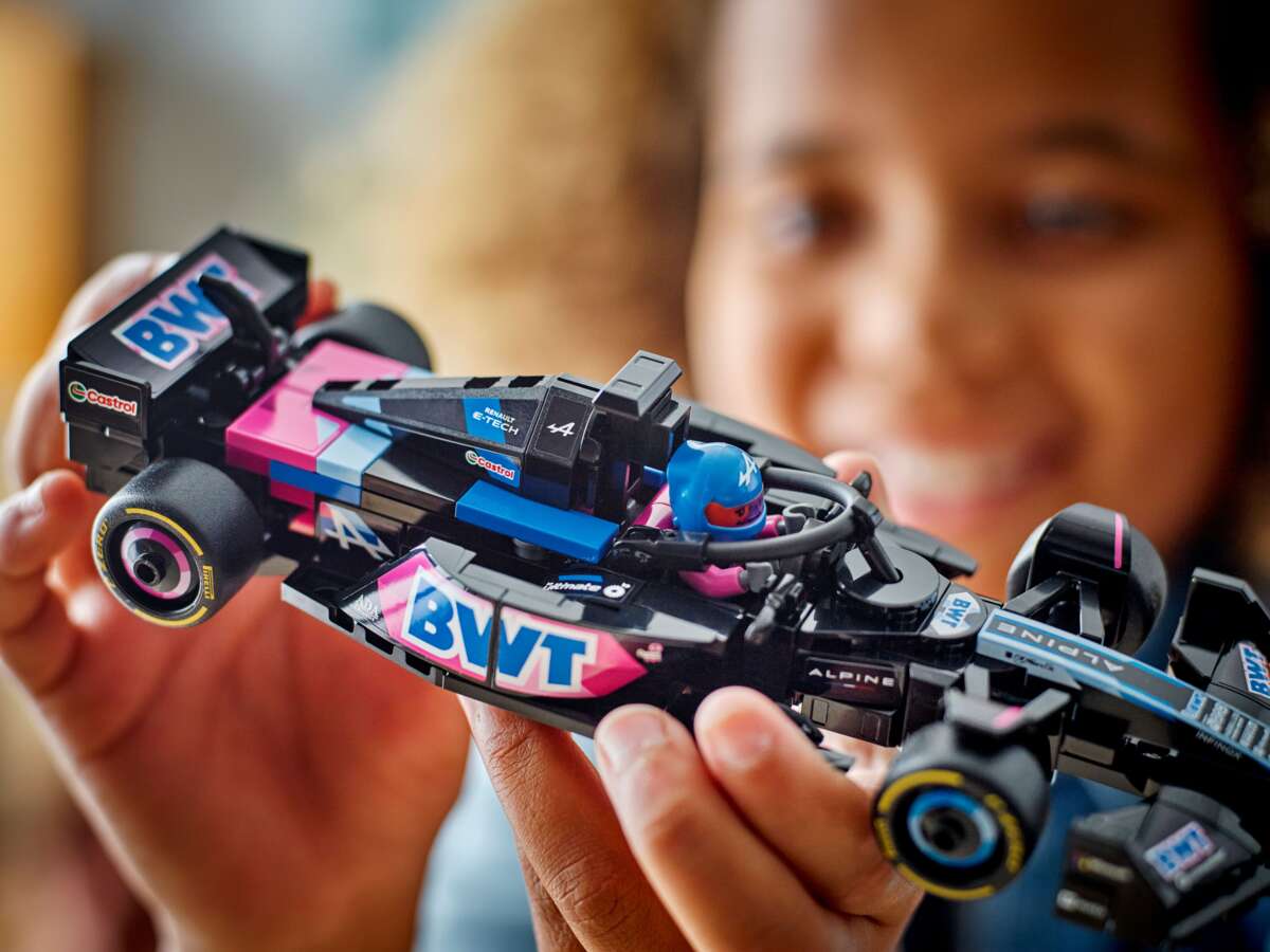 LEGO® Speed Champions BWT Alpine F1® Team A524-racerbil 77248