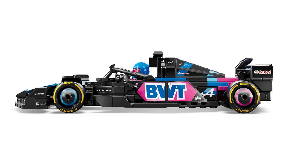 LEGO® Speed Champions BWT Alpine F1® Team A524-racerbil 77248