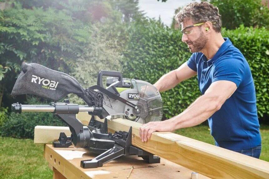 Ryobi RMS18254X-0 kapp- og gjærsag u/batteri