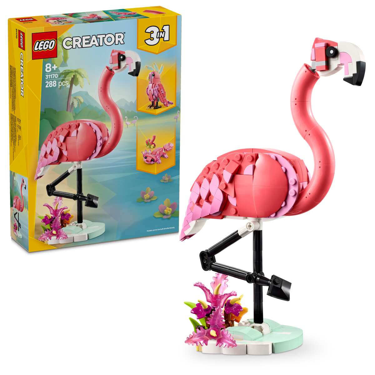 LEGO® Creator Ville dyr: Rosa flamingo 31170