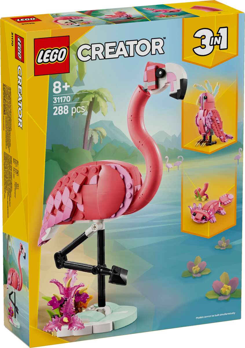 LEGO® Creator Ville dyr: Rosa flamingo 31170