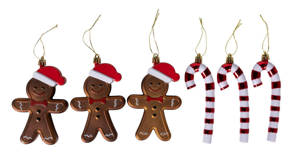 Jøns juletrepynt 6pk
