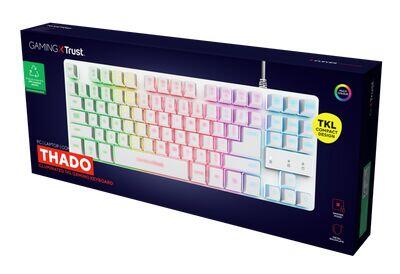 Trust GXT 833W Thado TKL Illuminated gamingtastatur