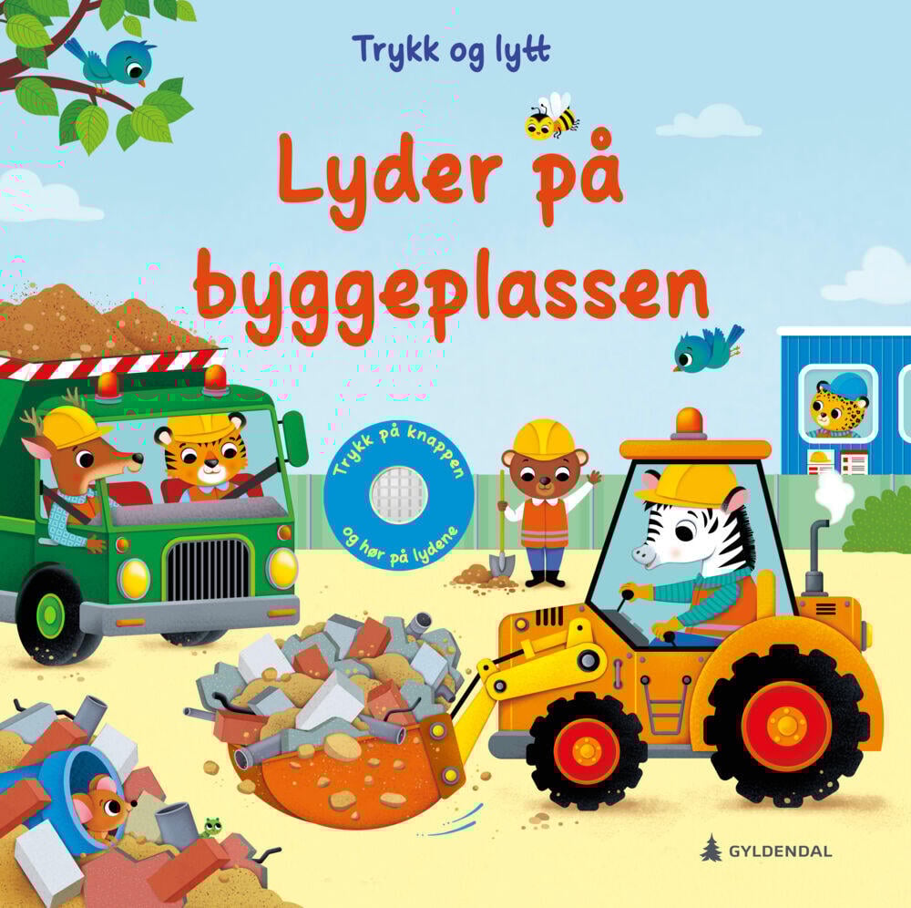 Lyder på byggeplassen lydknappbok