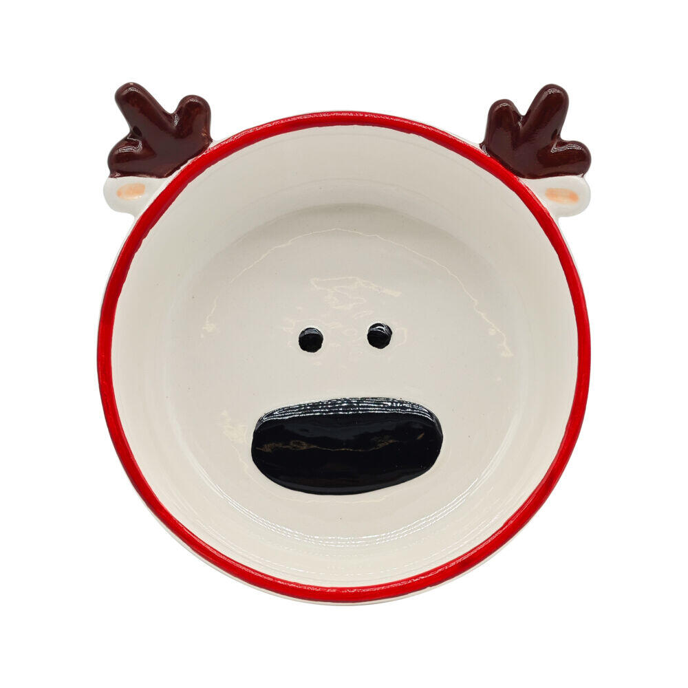 Skål med reinsdyrmotiv