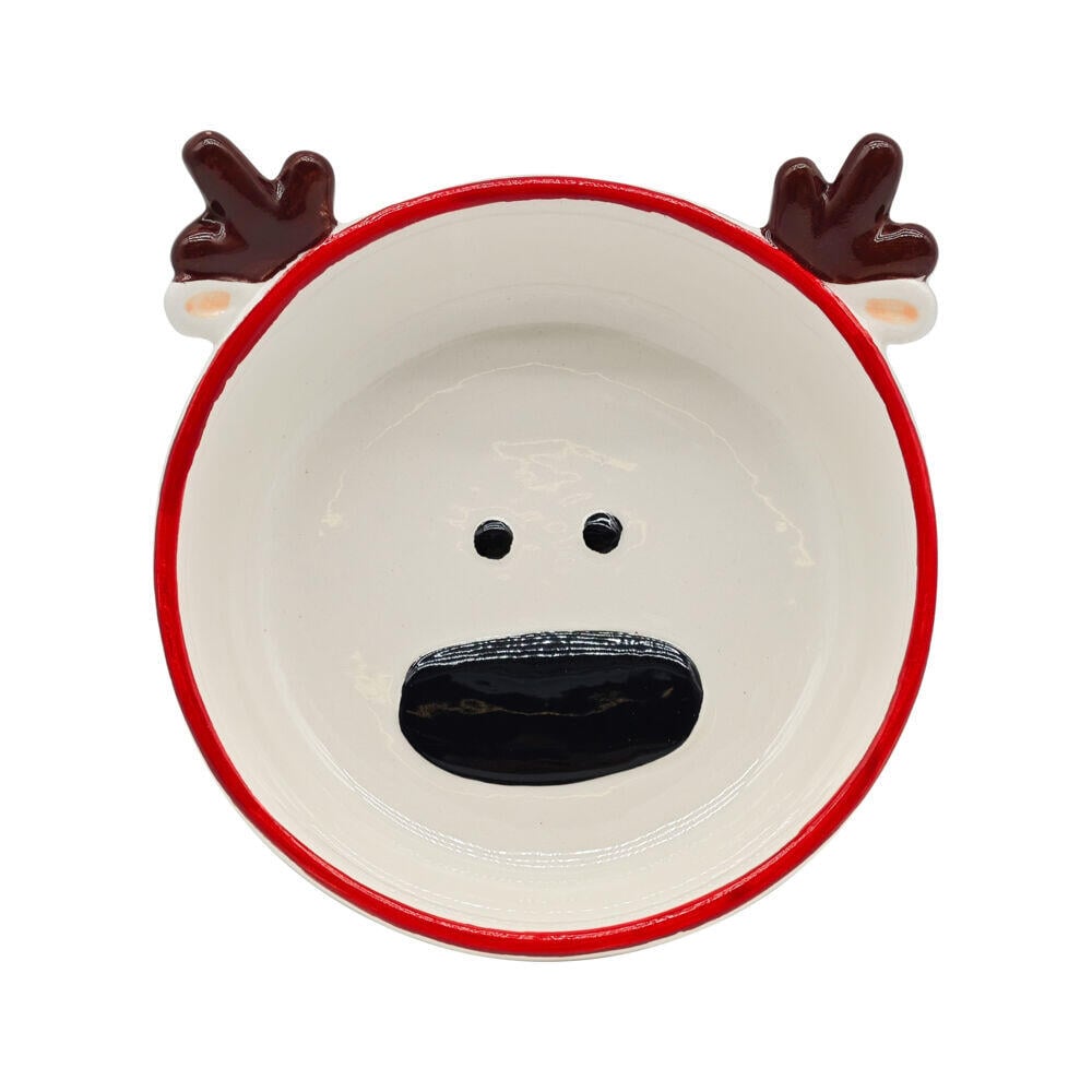 Skål med reinsdyrmotiv