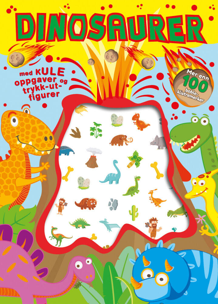 Dinosaurer aktivitetsbok