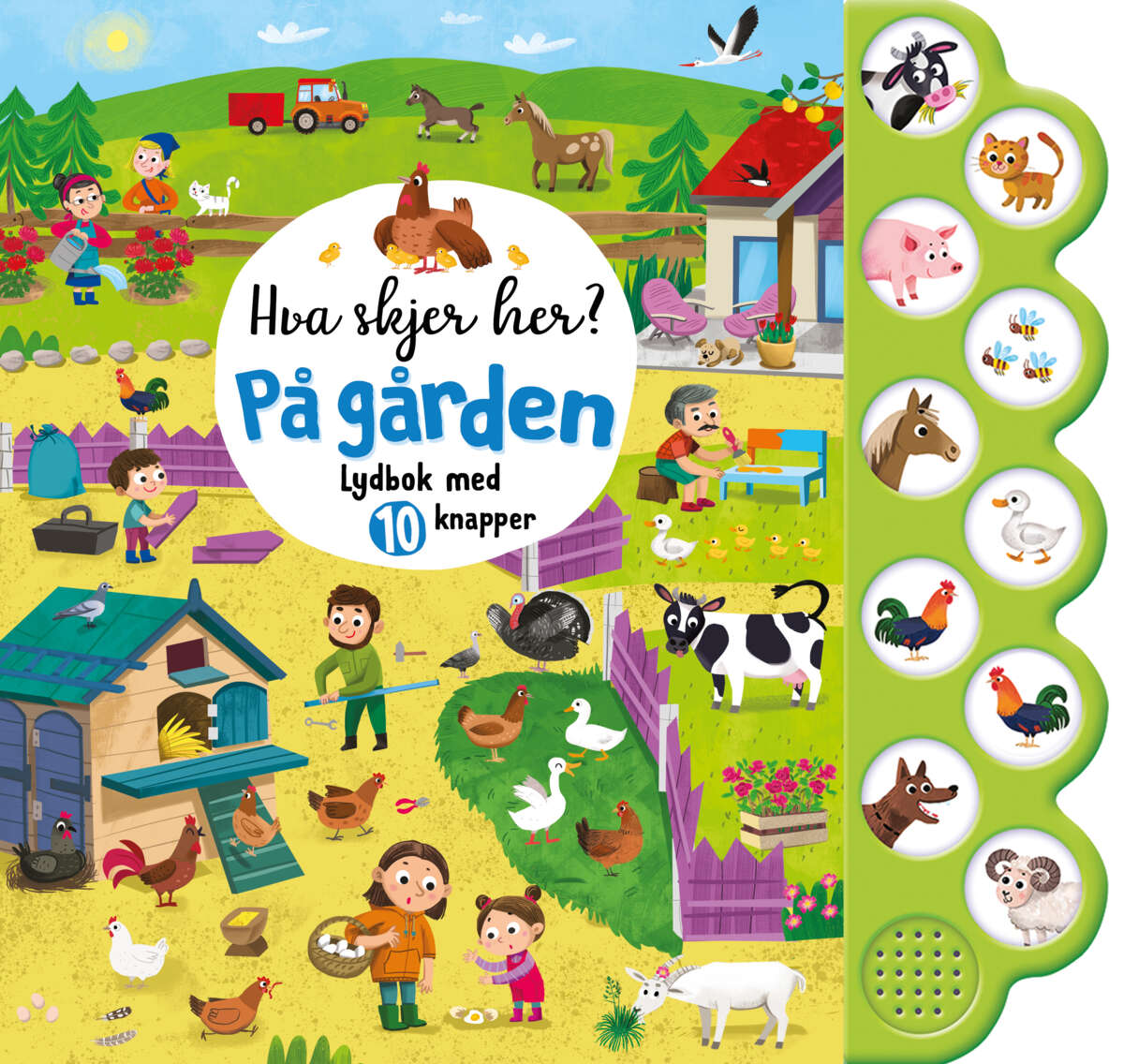 På gården lydknappbok