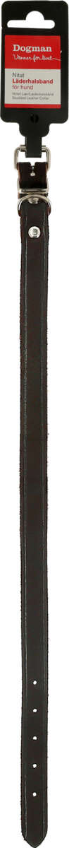 Dogman Halsbånd Lær 18mm