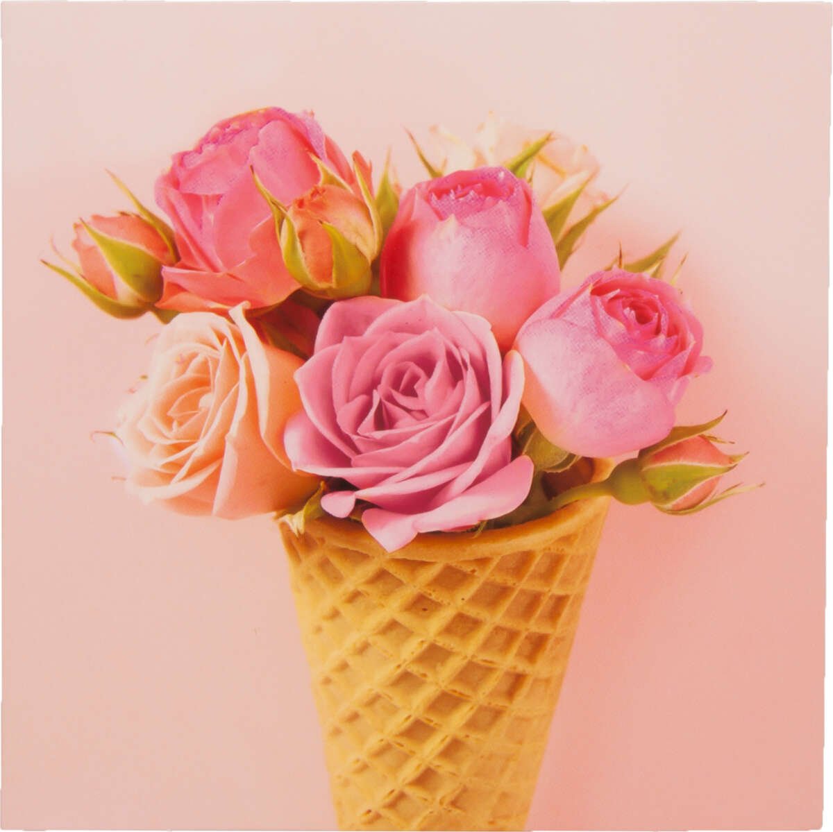 Kort Roser i iskremkjeks