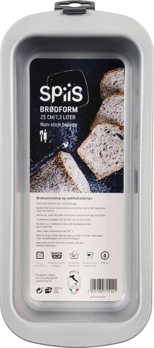 SPiiS brødform