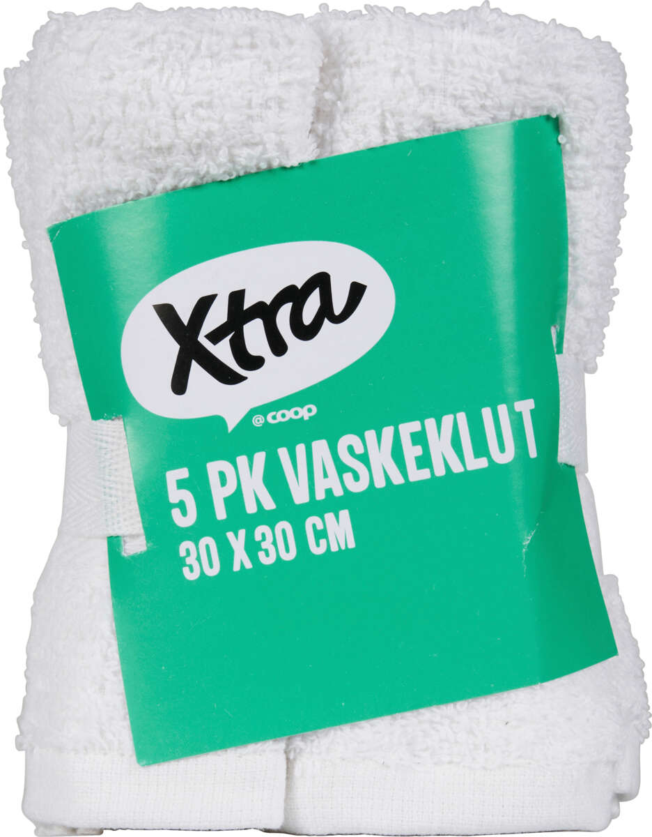 X-tra 5 pk. vaskeklut
