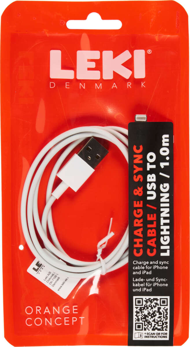 USB til USB-C ladekabel