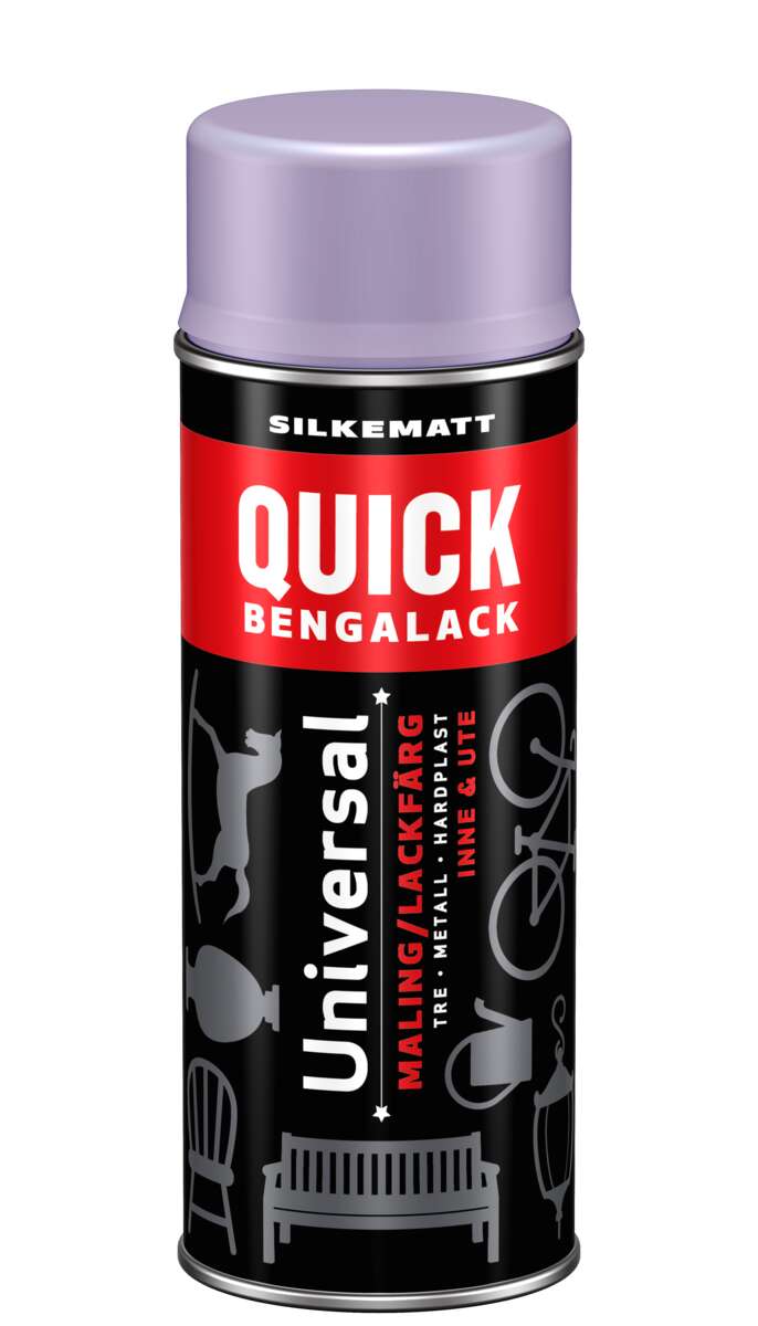 Quick Bengalack Universal silkematt spraylakk