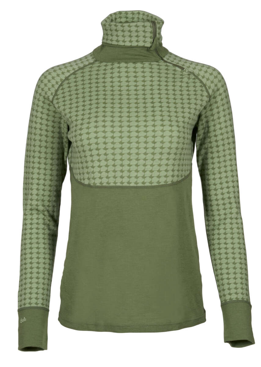 Safa 1/2 zip ulltrøye dame