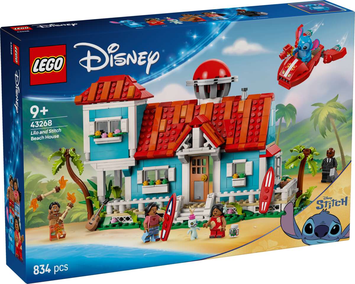 LEGO® ǀ Disney Strandhuset til Lilo og Stitch 43268