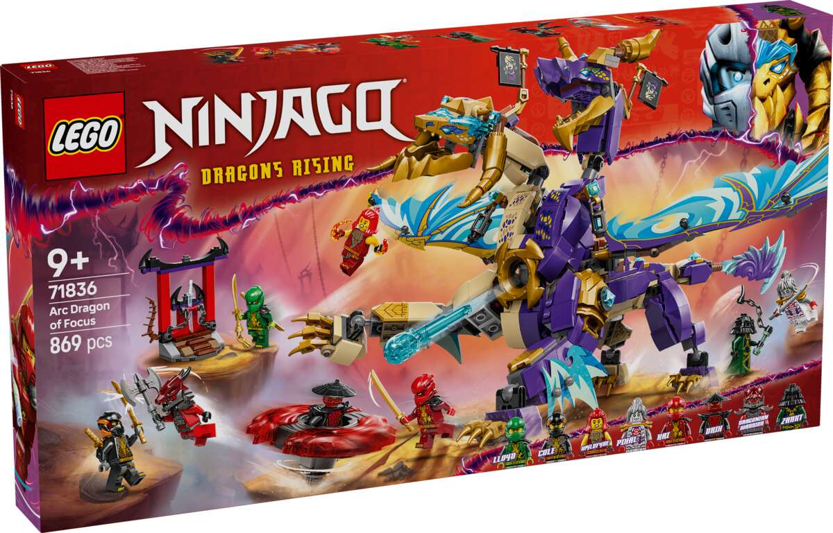 LEGO® NINJAGO® Fokusdragen Arc 71836
