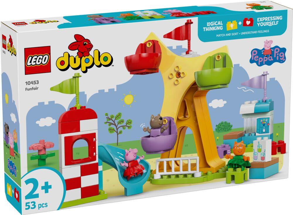 LEGO® DUPLO® Peppa Gris på tivoli 10453