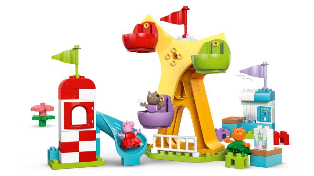 LEGO® DUPLO® Peppa Gris på tivoli 10453