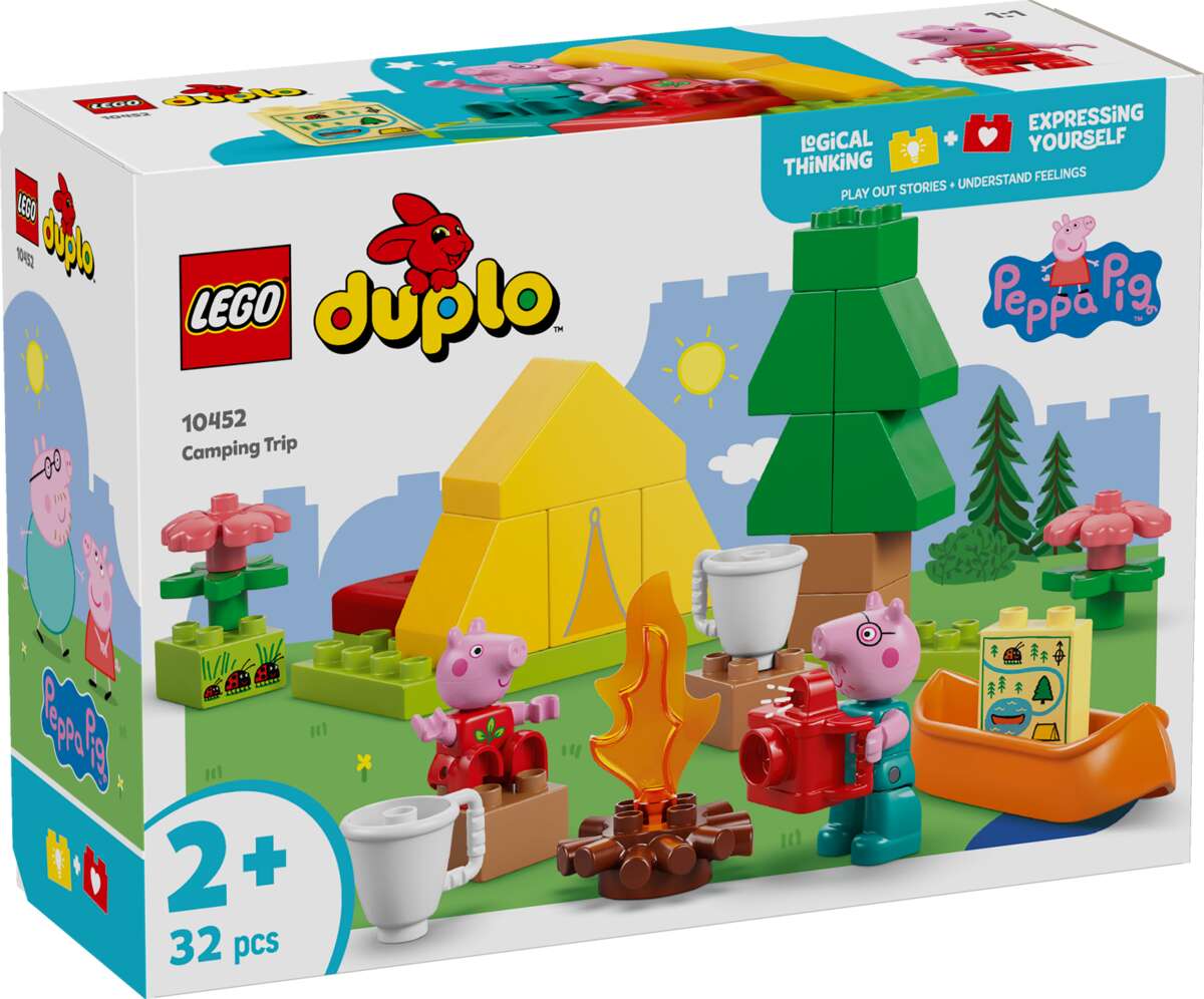 LEGO® DUPLO® Campingtur med Peppa Gris 10452