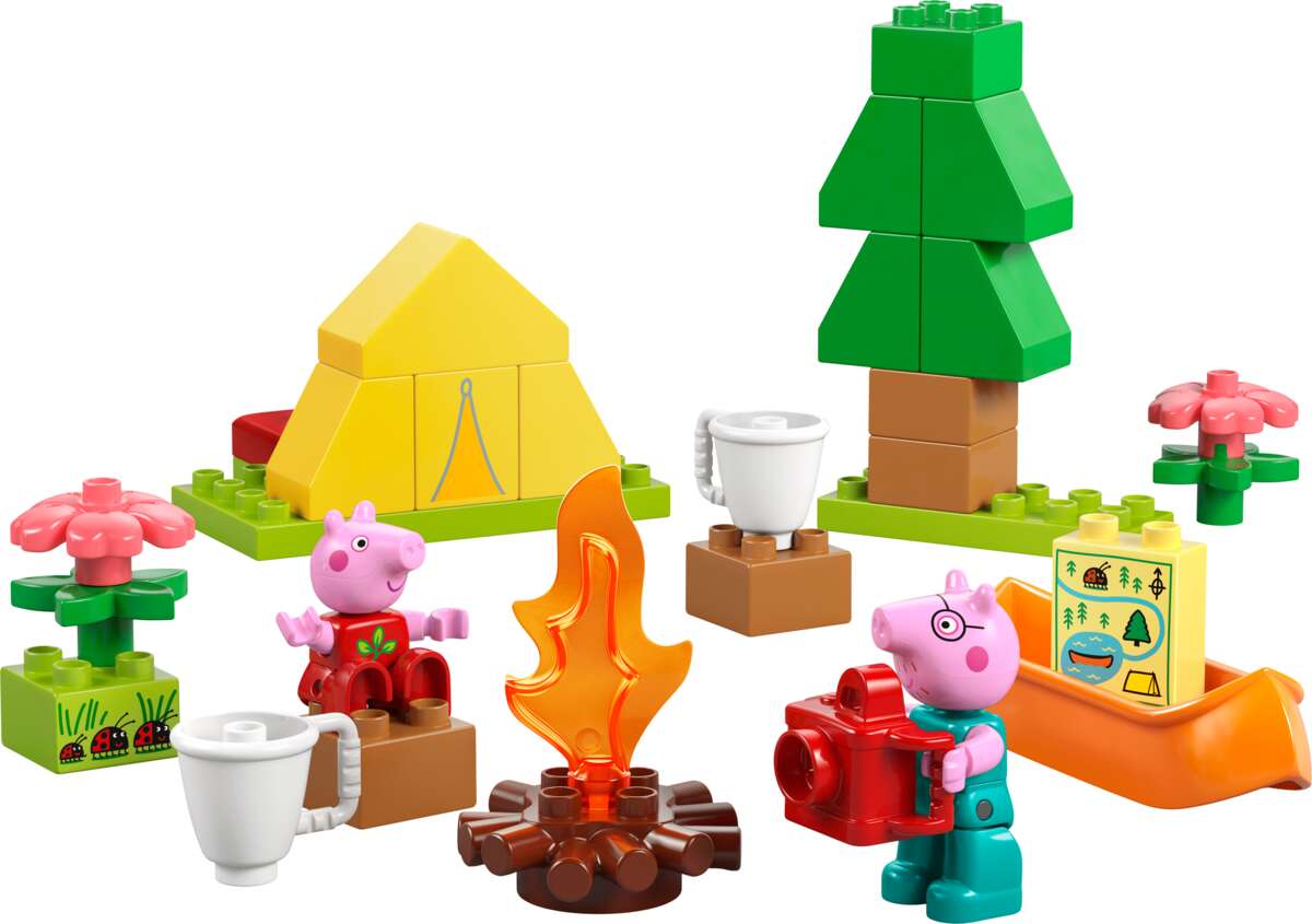 LEGO® DUPLO® Campingtur med Peppa Gris 10452