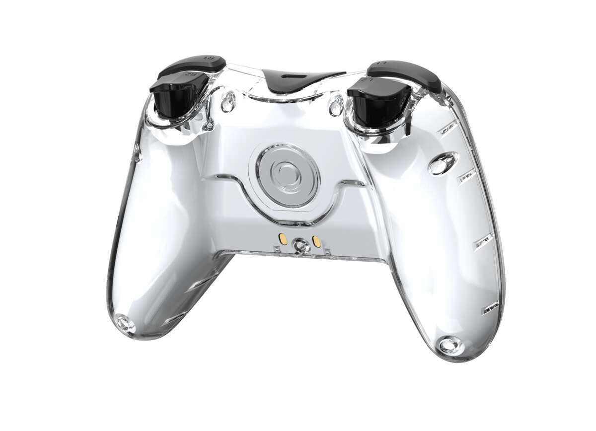 ONIVERSE Trådløs Astralite Bluetooth Controller Røyket Hvit + Laderstasjon (Switch PC Mobil)