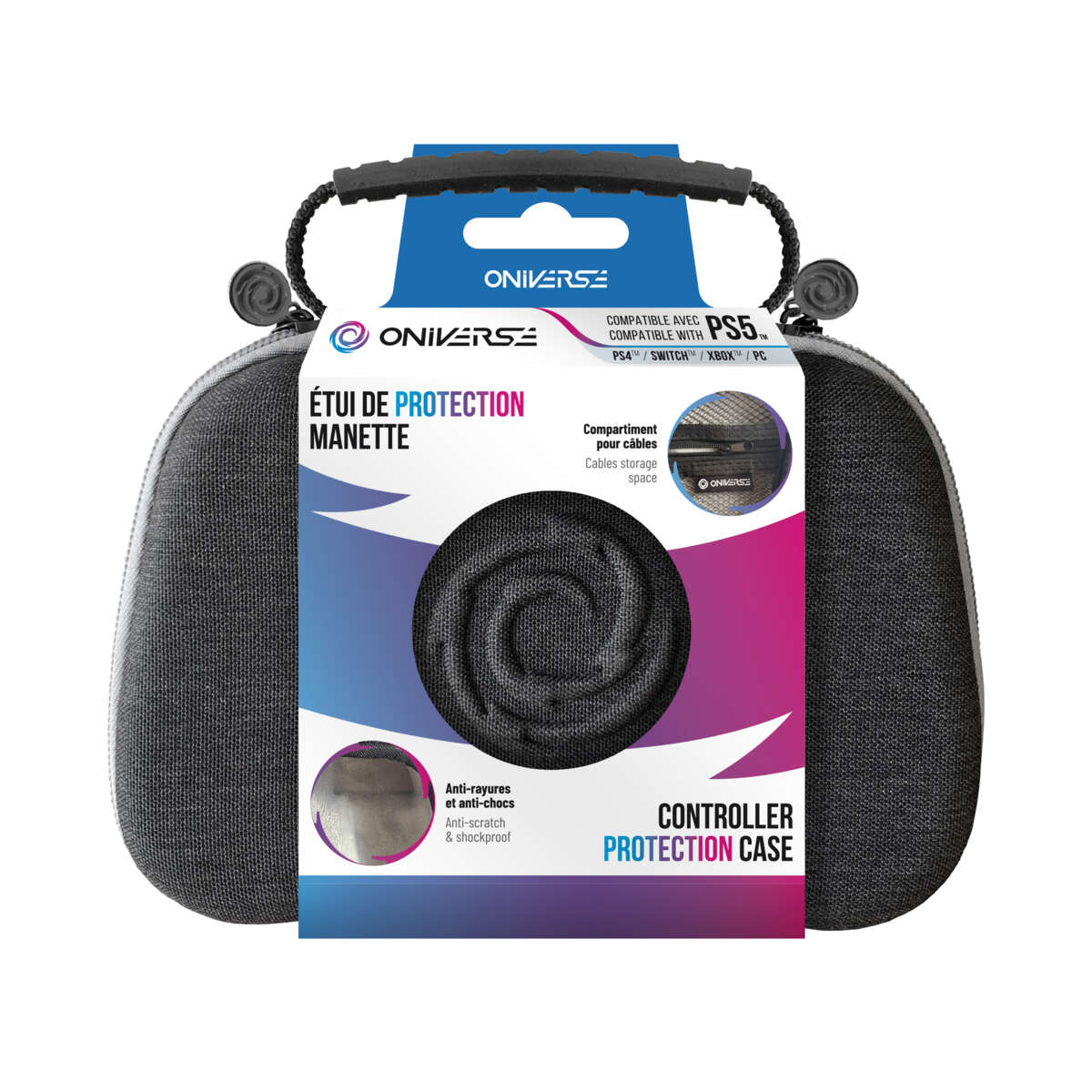 ONIVERSE Controller Etui (grå)