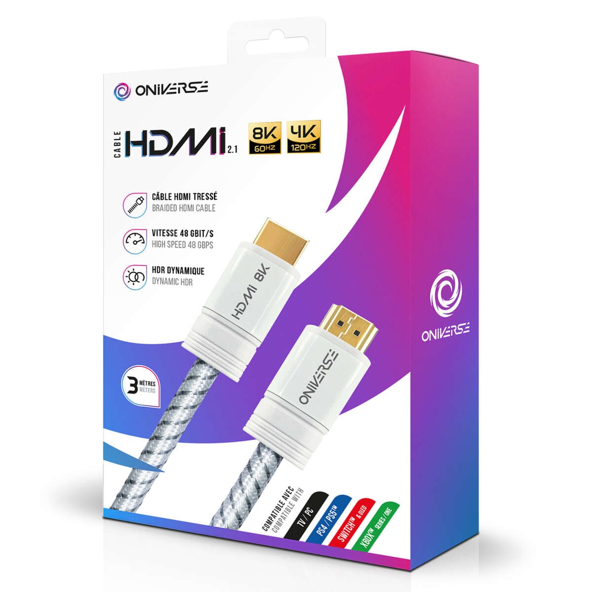 Oniverse 8K HDMI kabel
