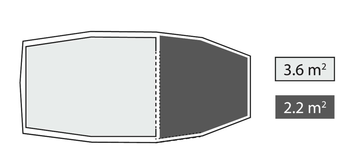 Robens Sage 3 Pro tunelltelt