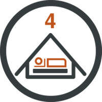 Easy Camp Setesdal 4 familietelt