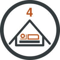 Easy Camp Setesdal 4 familietelt