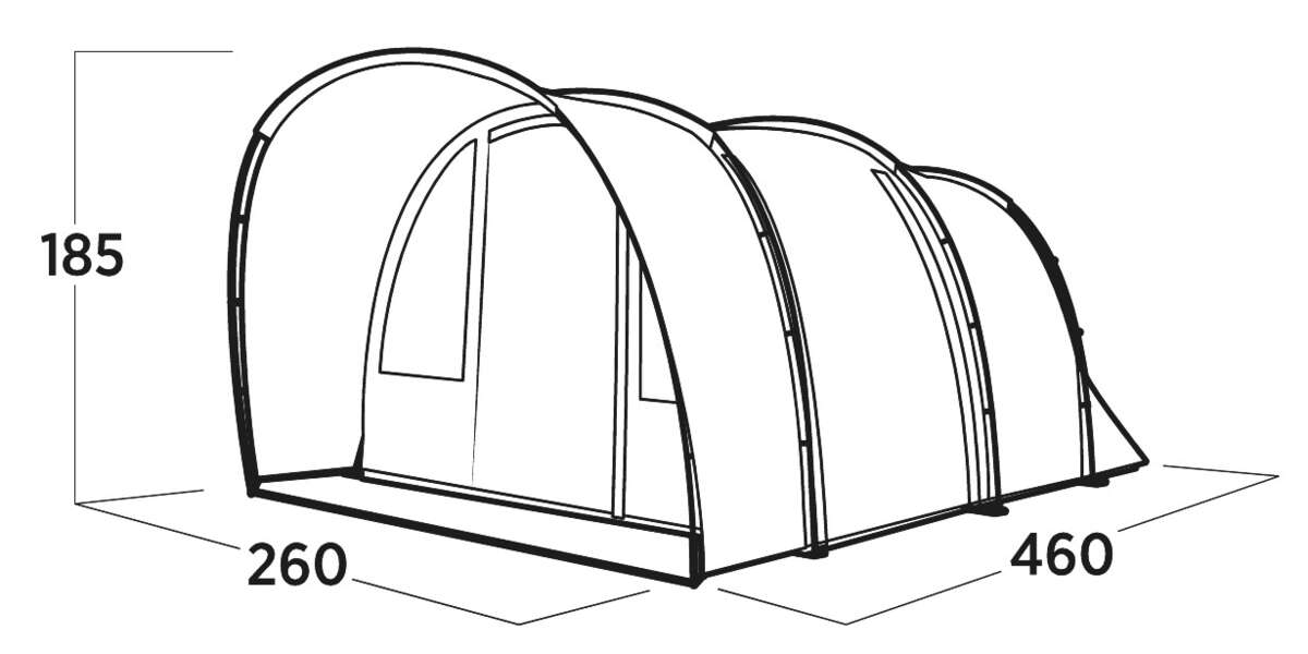 Easy Camp Skarvan 4 familietelt 2026