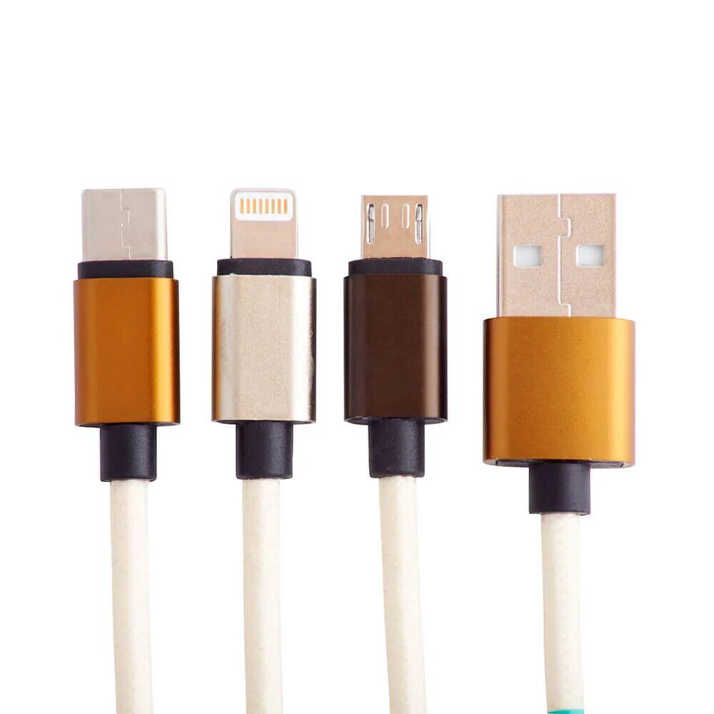 Squishmallows® 3-i-1 USB-C/Micro/Lightning ladekabel