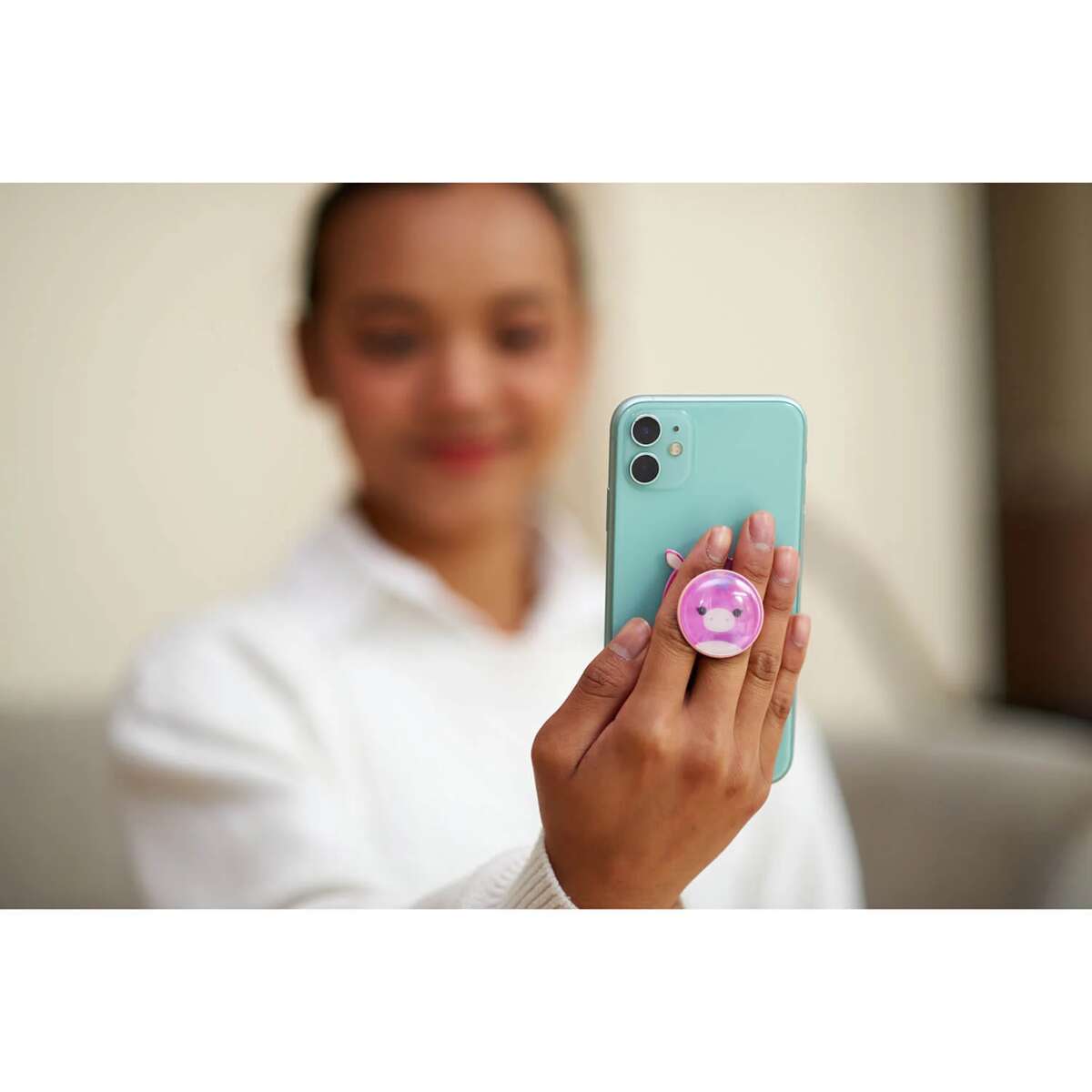 Squishmallows® Phone grip Lola