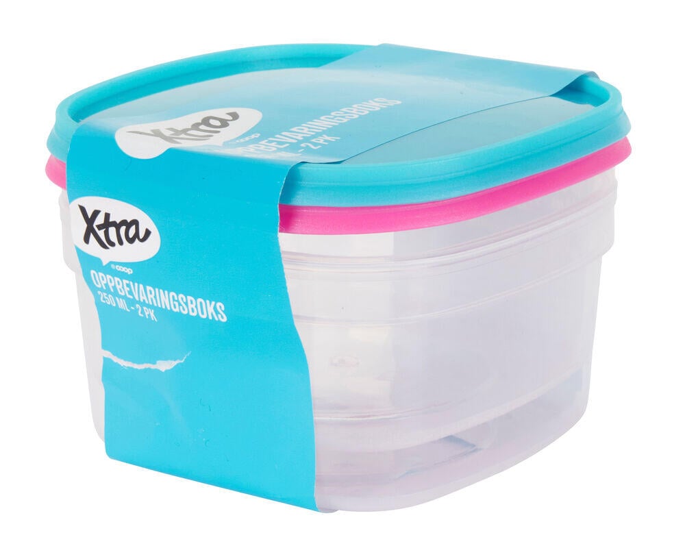 Xtra Flå matoppbevaring 2 pk