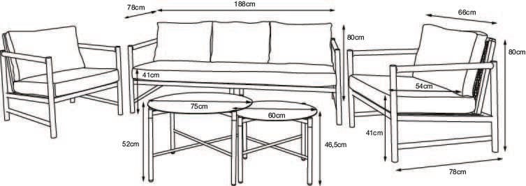 Bohem Sandefjord sofagruppe