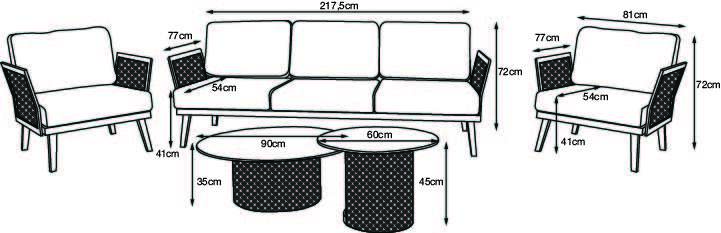 Bohem Ullern sofagruppe