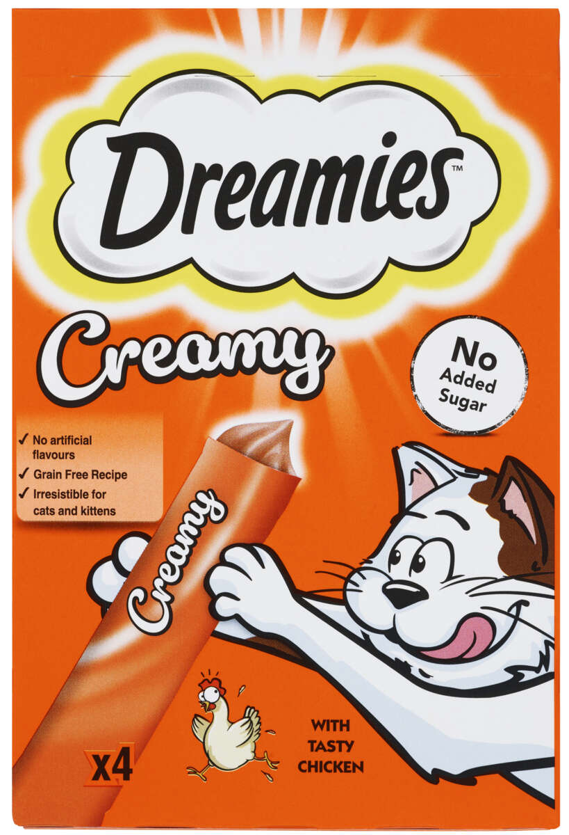 Dreamies Creamy Chicken 40g