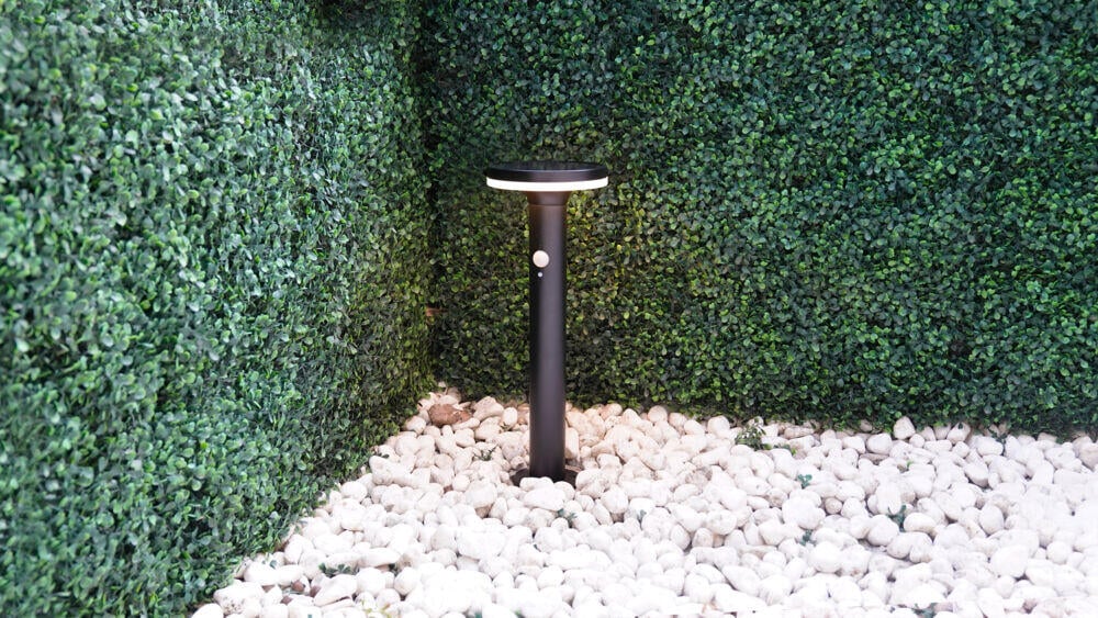 Solcelle Cambridge Bollard LED lysspyd