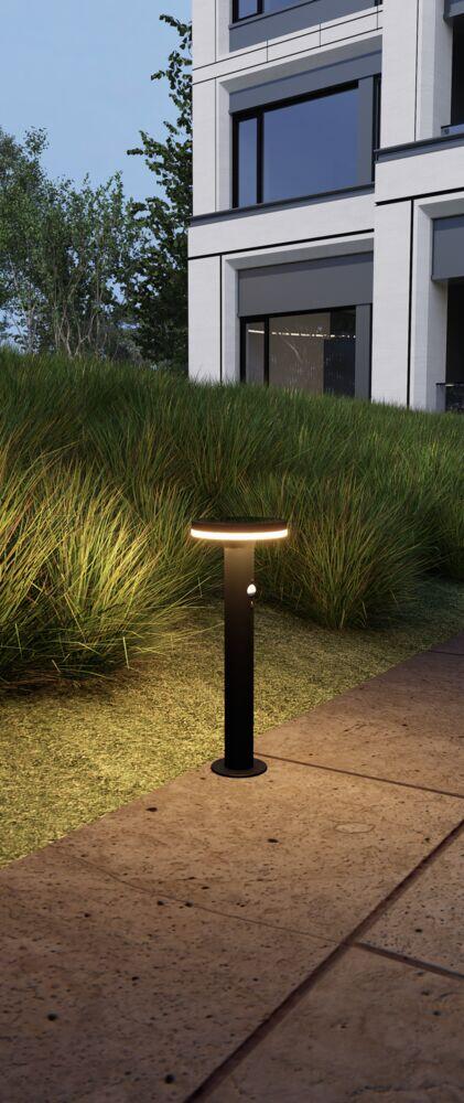 Solcelle Cambridge Bollard LED lysspyd