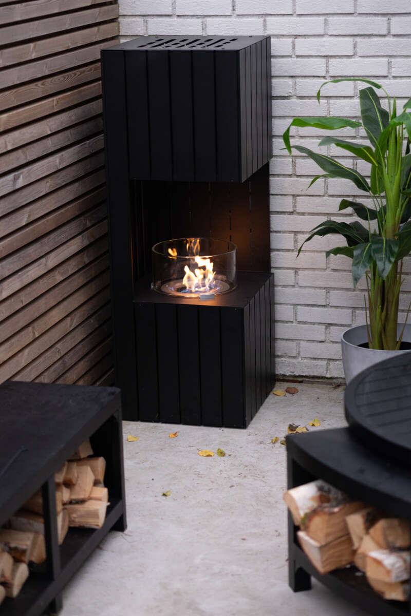 Lunt Rondo Fireplace biopeis