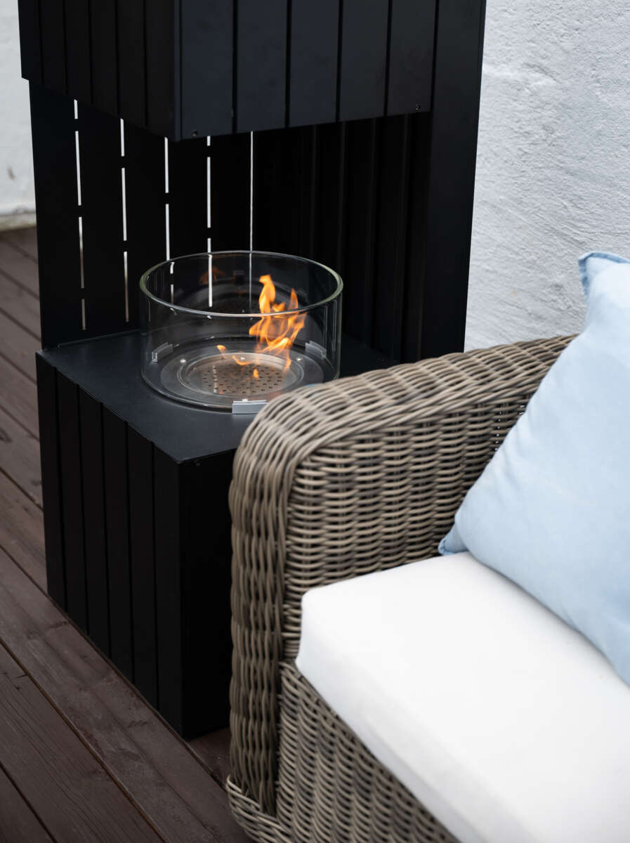 Lunt Rondo Fireplace biopeis