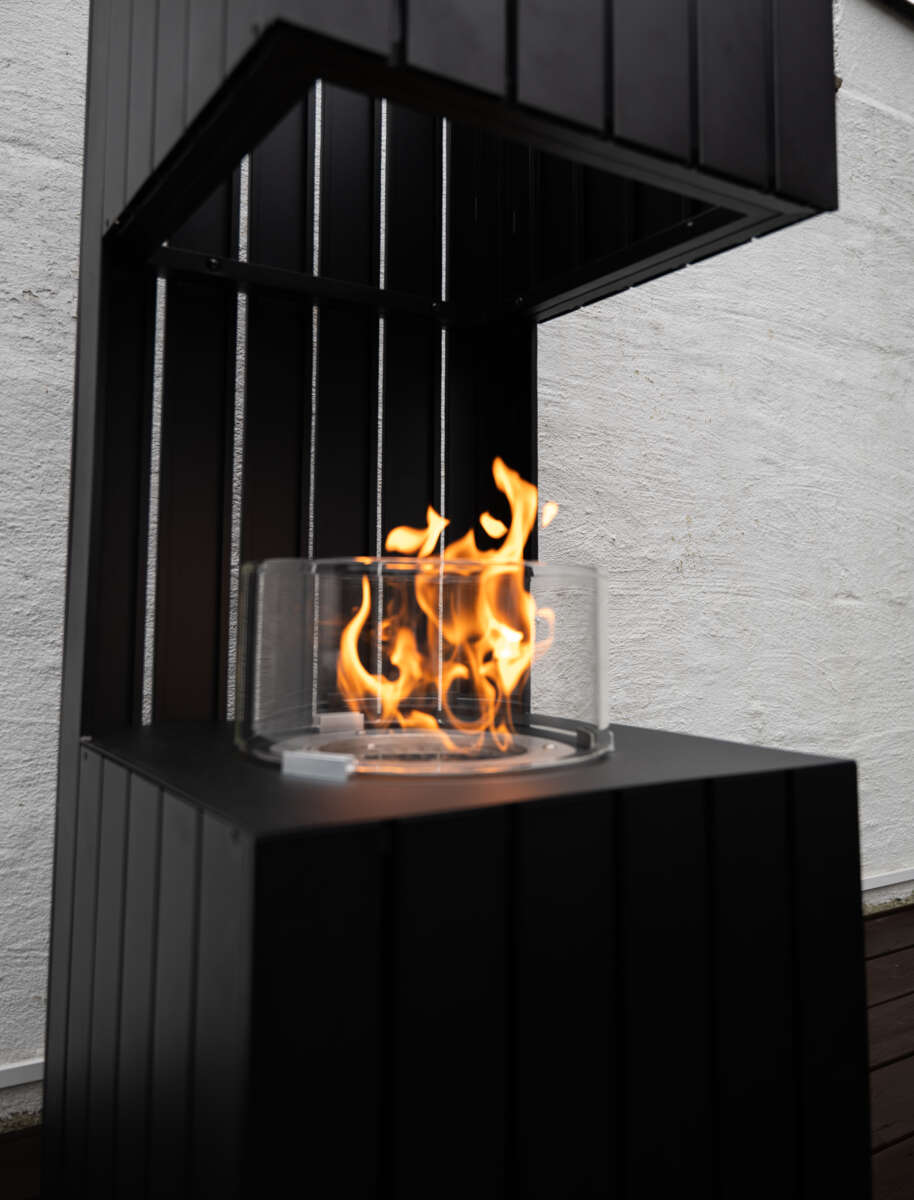 Lunt Rondo Fireplace biopeis