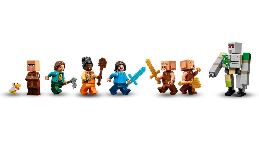 LEGO® Minecraft® Landsbyangrep med Geist-ballong 21273