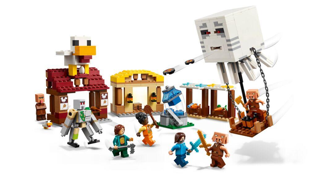LEGO® Minecraft® Landsbyangrep med Geist-ballong 21273