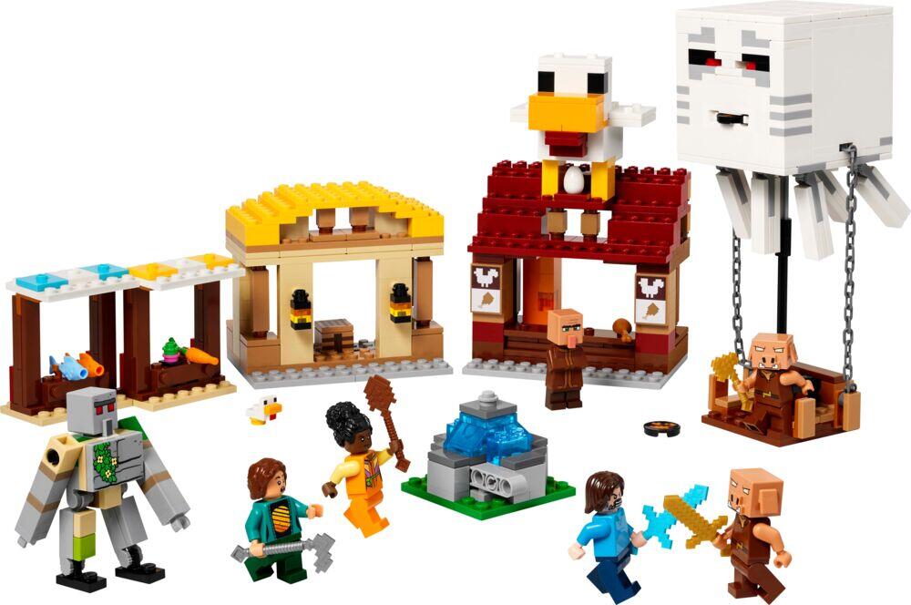 LEGO® Minecraft® Landsbyangrep med Geist-ballong 21273