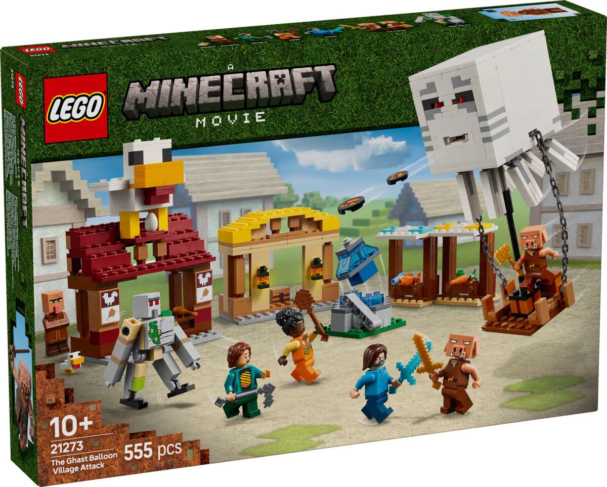 LEGO® Minecraft® Landsbyangrep med Geist-ballong 21273