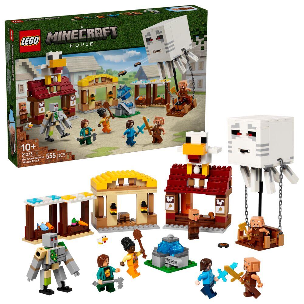 LEGO® Minecraft® Landsbyangrep med Geist-ballong 21273
