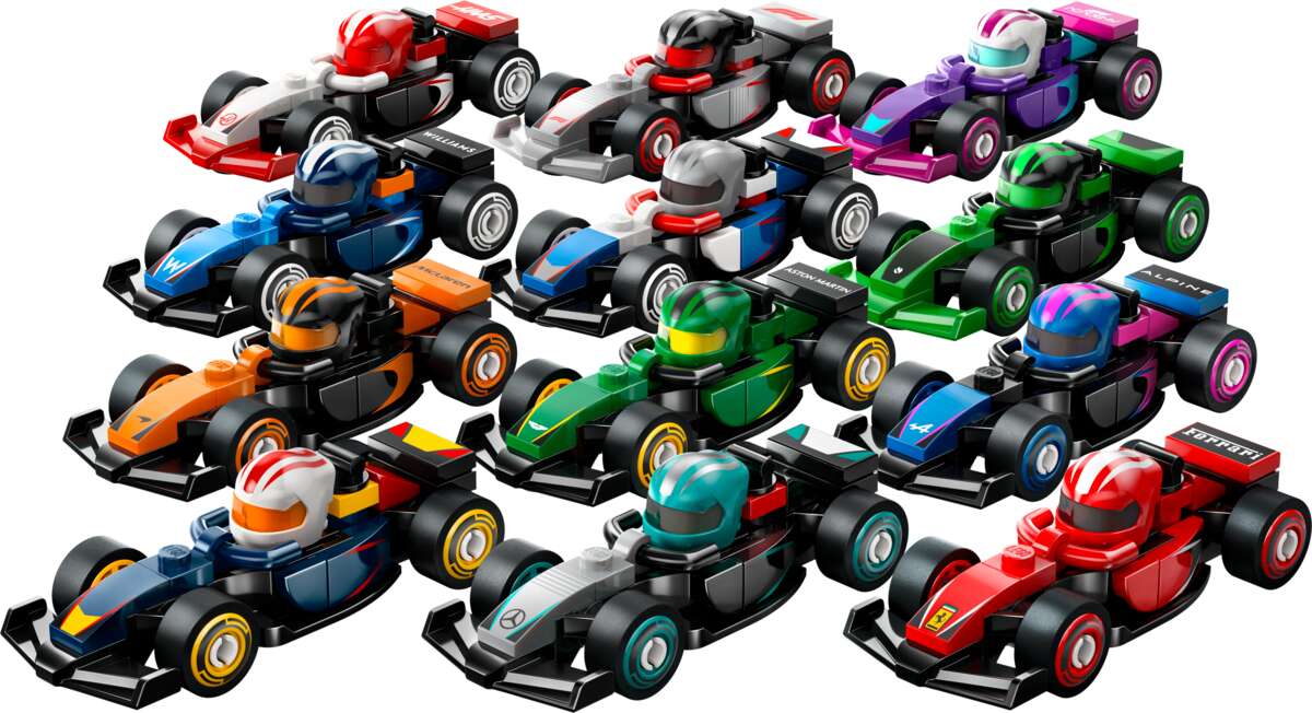 LEGO® Minifigures F1®-racerbiler for samlere 71049