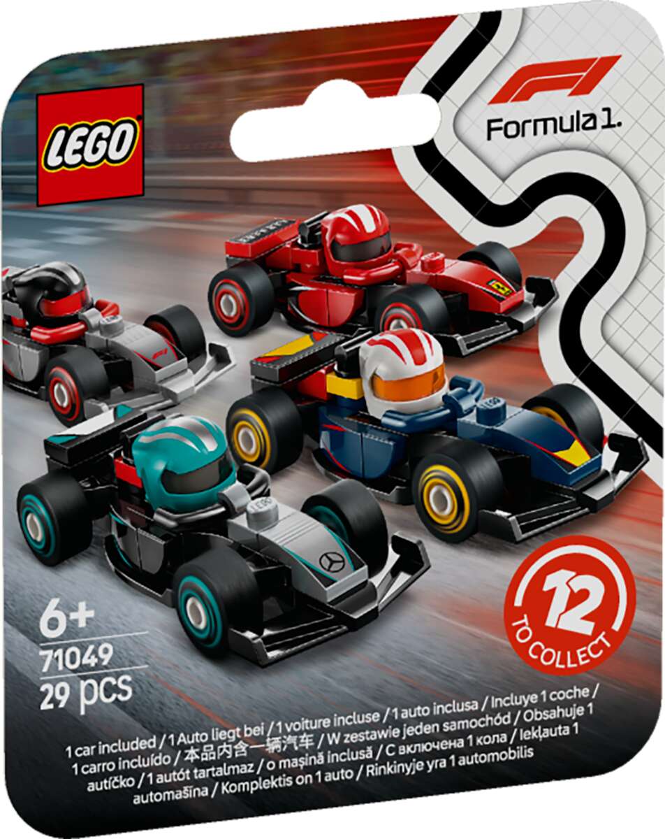 LEGO® Minifigures F1®-racerbiler for samlere 71049